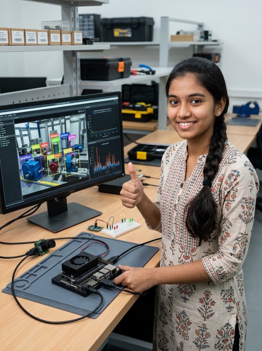Computer Vision & Intelligent Systems Professional Track — hands-on labs with vision hardware