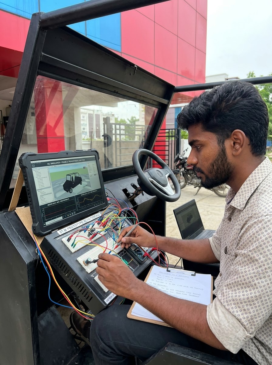 Electric Vehicle Engineering Professional Track � hands-on labs with EV hardware
