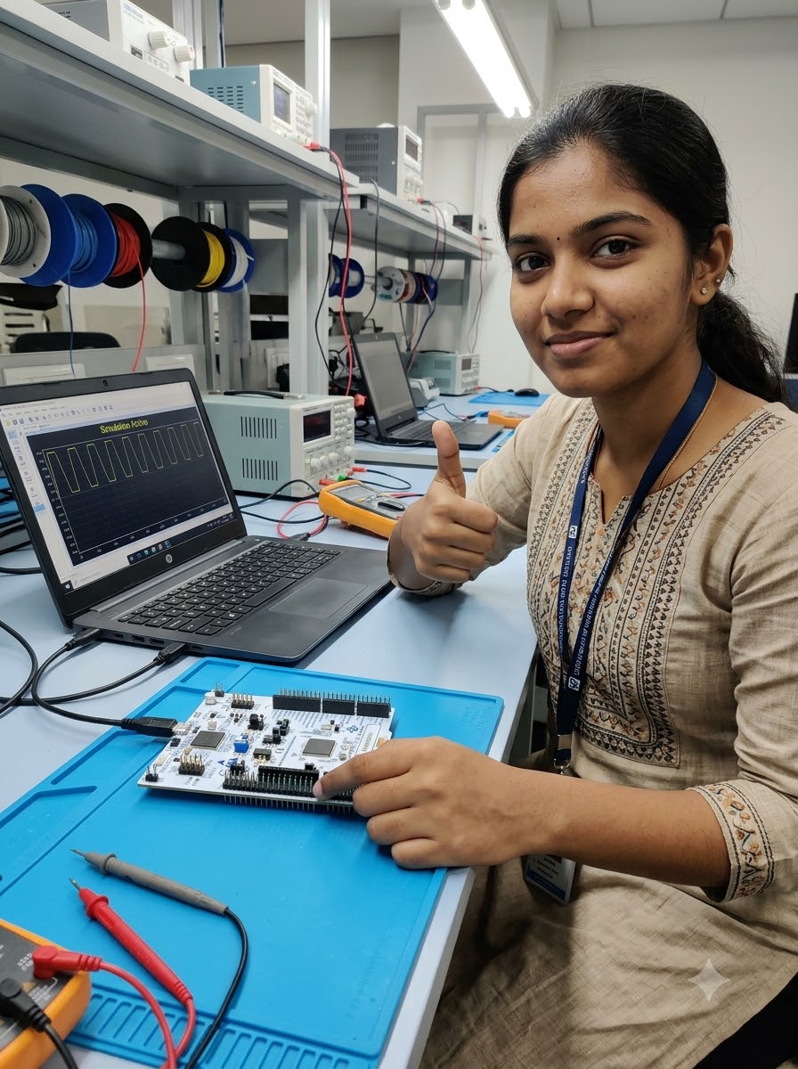 Embedded Systems Engineering Professional Track — hands-on labs with embedded hardware