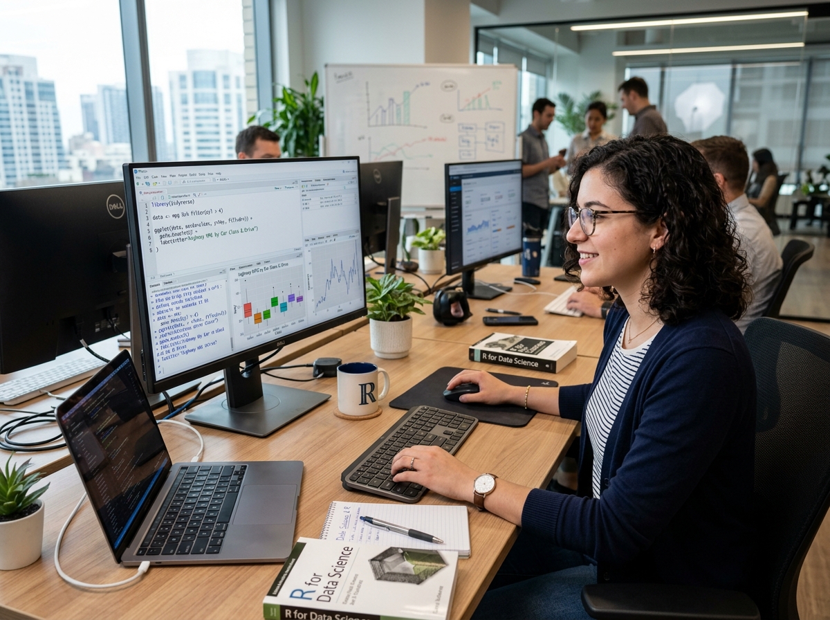 Master Data Analytics with R Programming & Visual Intelligence
