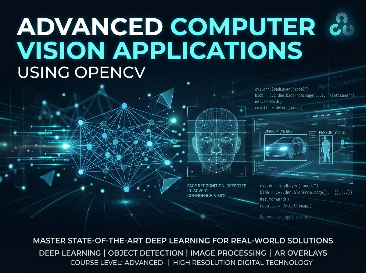 Advanced Computer Vision Applications using OpenCV