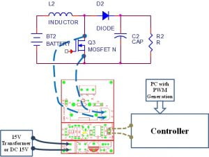 Circuit Formation for BOOST converter