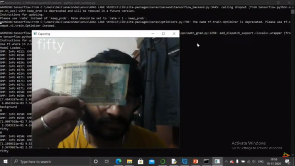 Currency Detection using Machine Learning Opencv and Python 2
