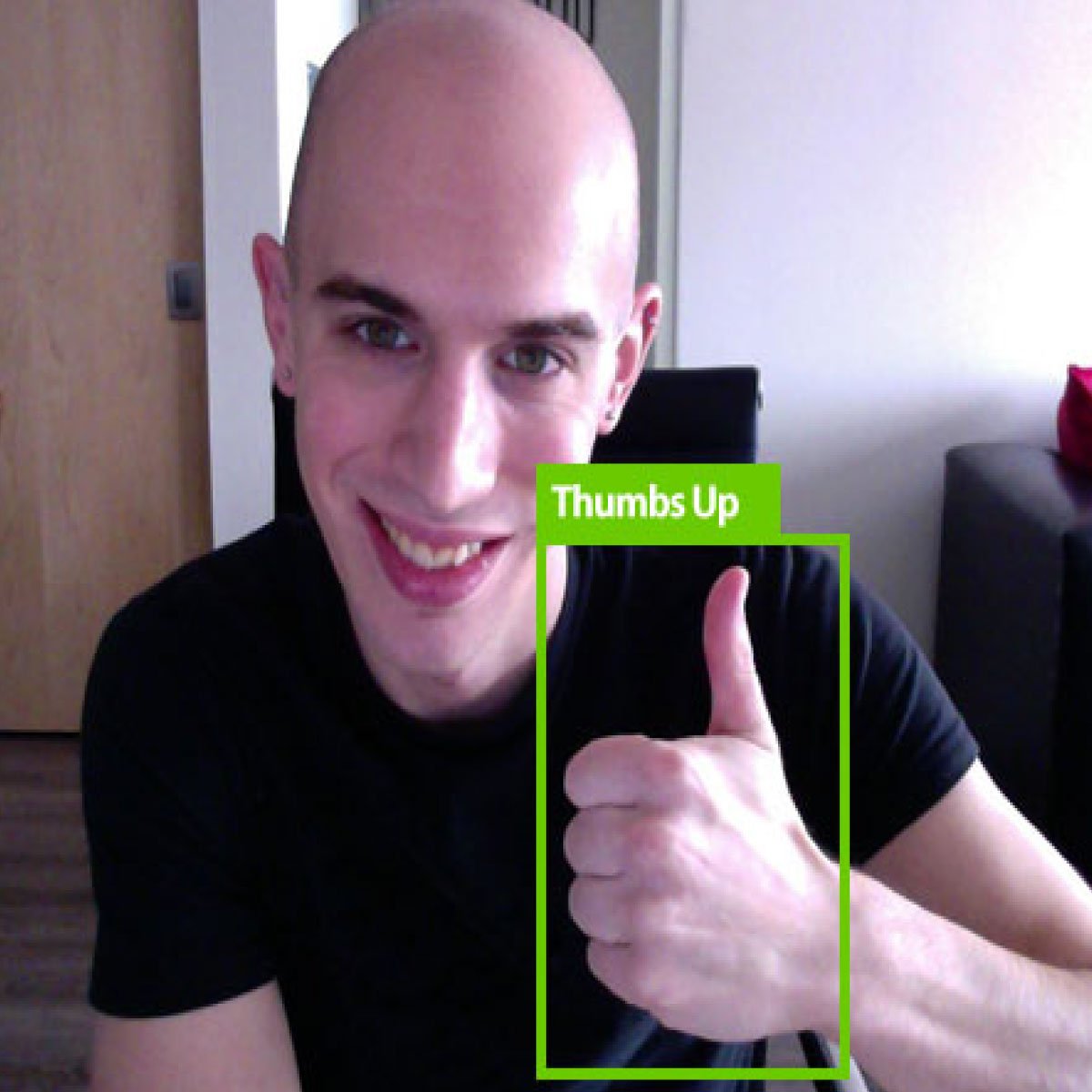 Gesture Recognition using CNN OpenCV and Python