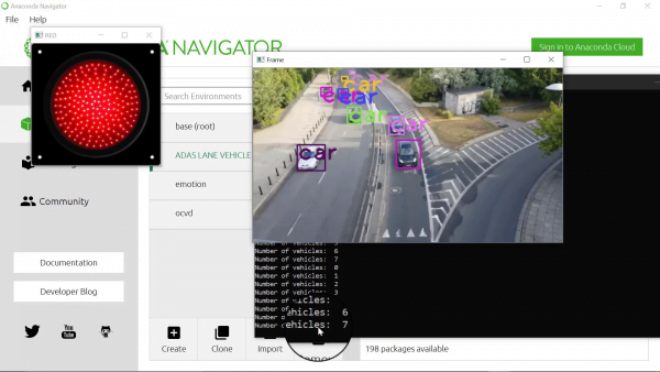 Smart Traffic Light Control System based on vehicle count using neural network 2