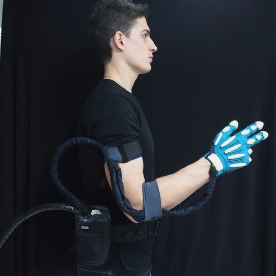 A Sensor Glove for the Interaction with a Nursing Care Assistive Robot