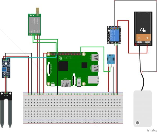 LoRa based Monitoring System for Agriculture with Predictive Using Raspberry Pi TRANSMITTER 1