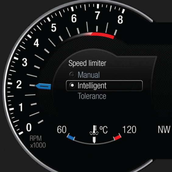 variable vehicle speed limmiter for accident avoidance using using RF tags
