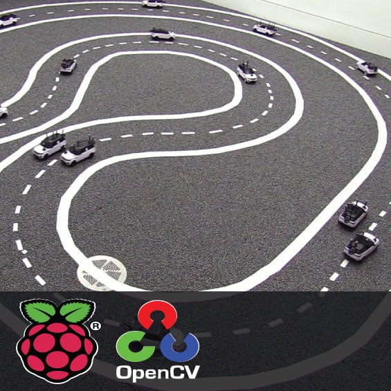 Curved Lane Detection using Raspberry Pi and OpenCV 1
