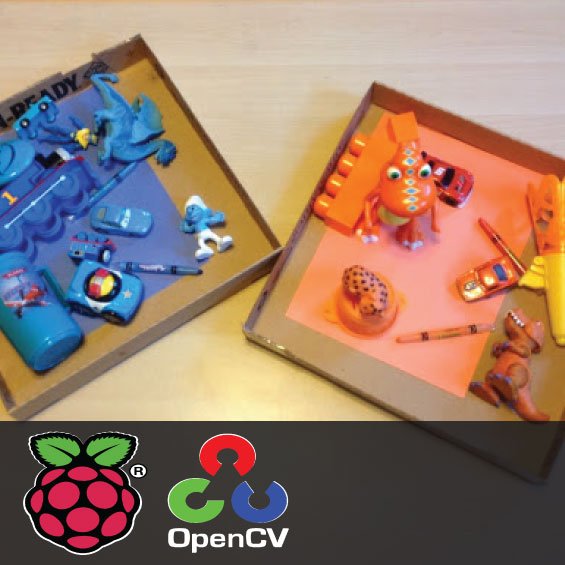 Object Sorting based on color using Raspberry Pi and OpenCV 1
