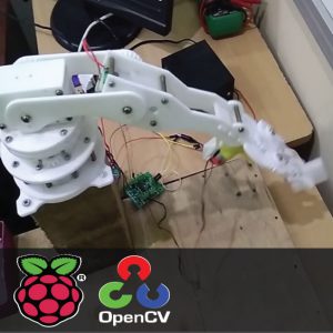 Pick and Place Robot using Raspberry Pi and OpenCV 1