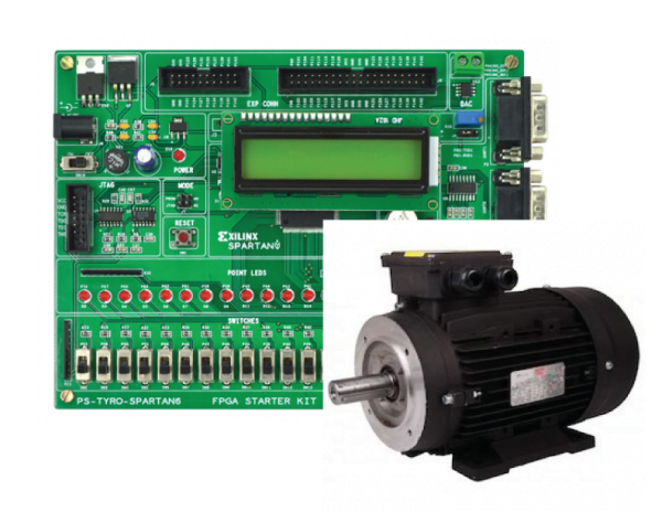 Induction Motor Speed Control using FPGA Kit 2