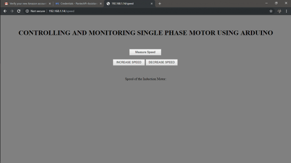 Speed Control of Single Phase Induction Motor Using Node MCU 6