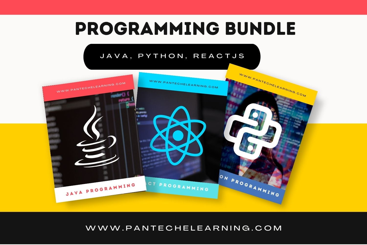 Programming Languages – Python, Java and ReactJS